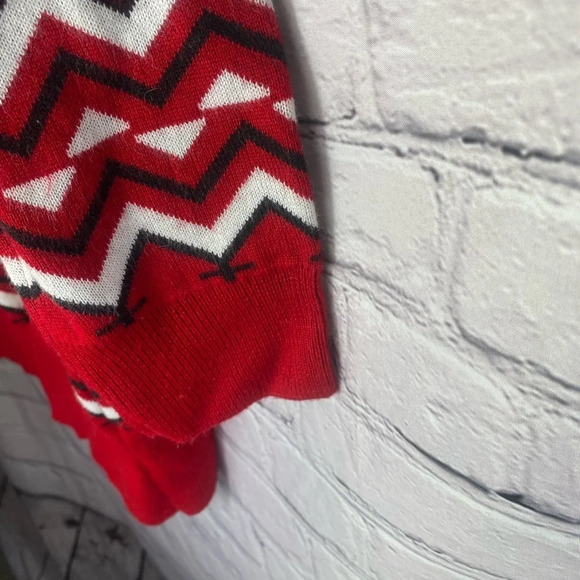 Women’s Oversized Christmas Winter Holiday Novelty‎ Turtleneck Festive Sweater L - Picture 5 of 6